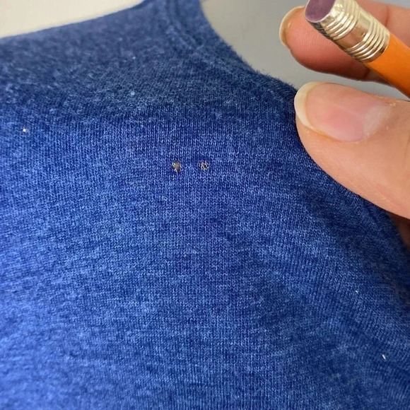 3/$15 Business casual bell sleeve scoop neck renaissance peasant top blouse med - Picture 12 of 14